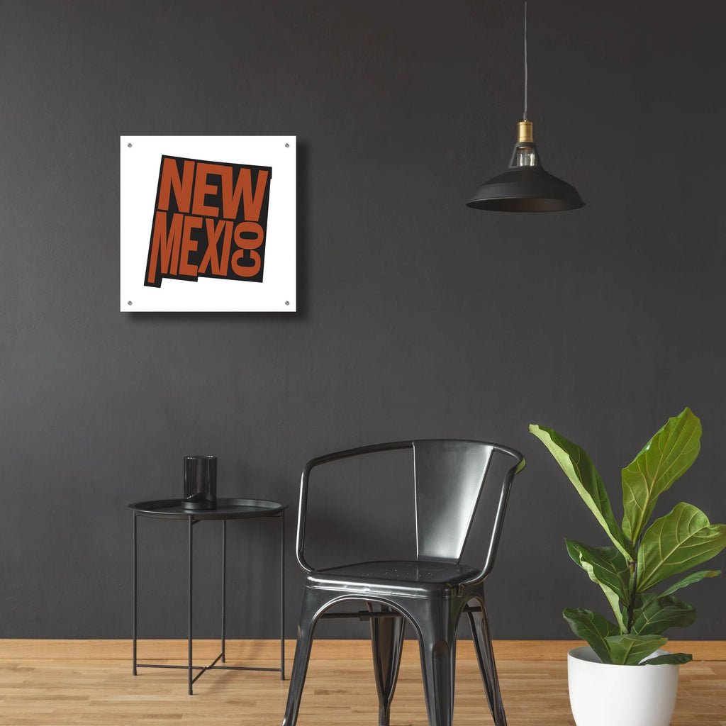 New Mexico 2 by Art Licensing Studio - 24x24 acrylic wall art in a room