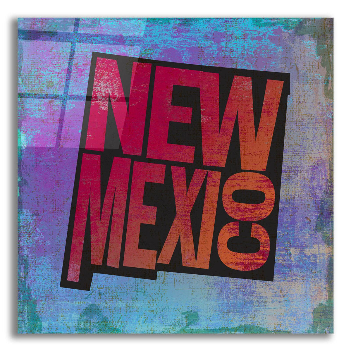 New Mexico by Art Licensing Studio acrylic glass wall art