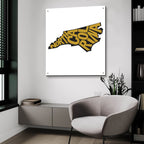 North Carolina 2 by Art Licensing Studio - 36x36 acrylic wall art in a room