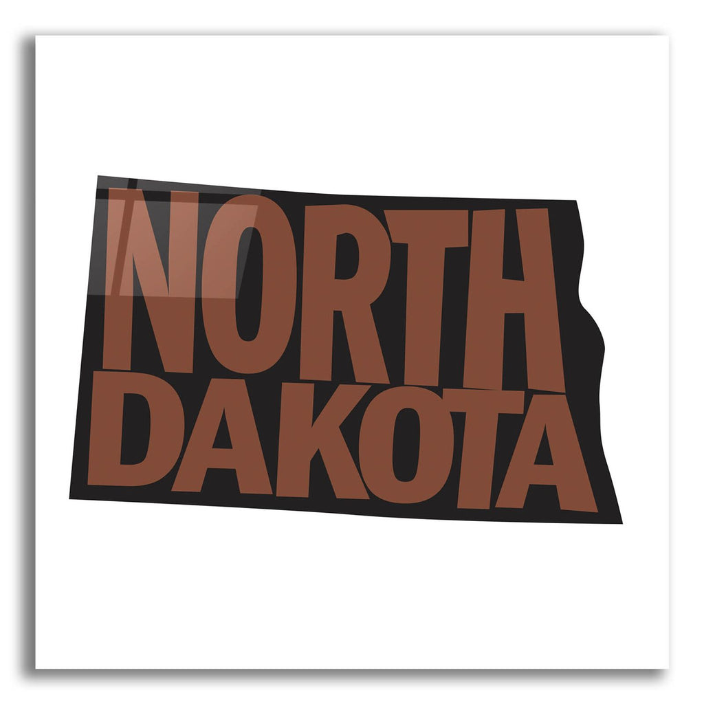 North Dakota 2 by Art Licensing Studio acrylic glass wall art