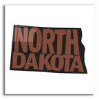 North Dakota 2 by Art Licensing Studio acrylic glass wall art