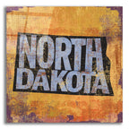 North Dakota by Art Licensing Studio acrylic glass wall art