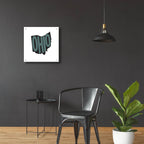 Ohio 2 by Art Licensing Studio - 24x24 acrylic wall art in a room