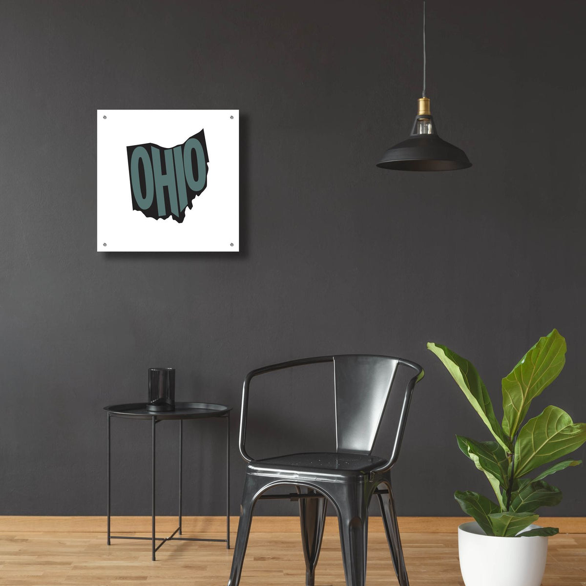 Ohio 2 by Art Licensing Studio - 24x24 acrylic wall art in a room
