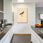 Oiseau-mouche Arsenne by Art Licensing Studio - 24x36 acrylic wall art in a room