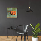 Oklahoma by Art Licensing Studio - 24x24 acrylic wall art in a room
