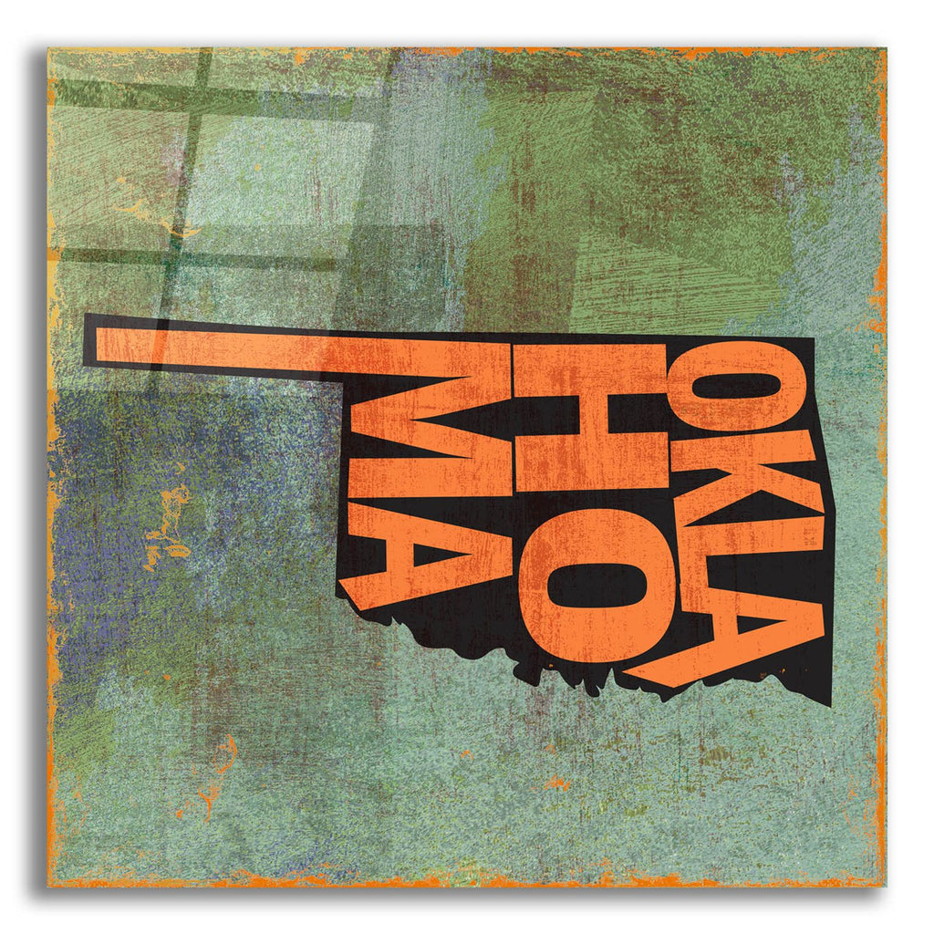 Oklahoma by Art Licensing Studio acrylic glass wall art
