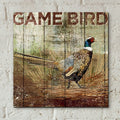 Open Season Pheasant by Art Licensing Studio - 12x12 acrylic wall art in a room