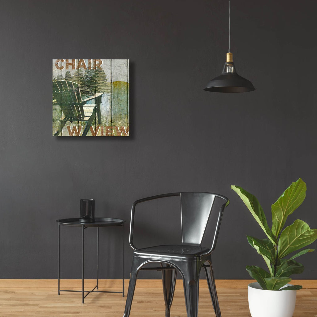 Open Season Viewing by Art Licensing Studio - 24x24 acrylic wall art in a room