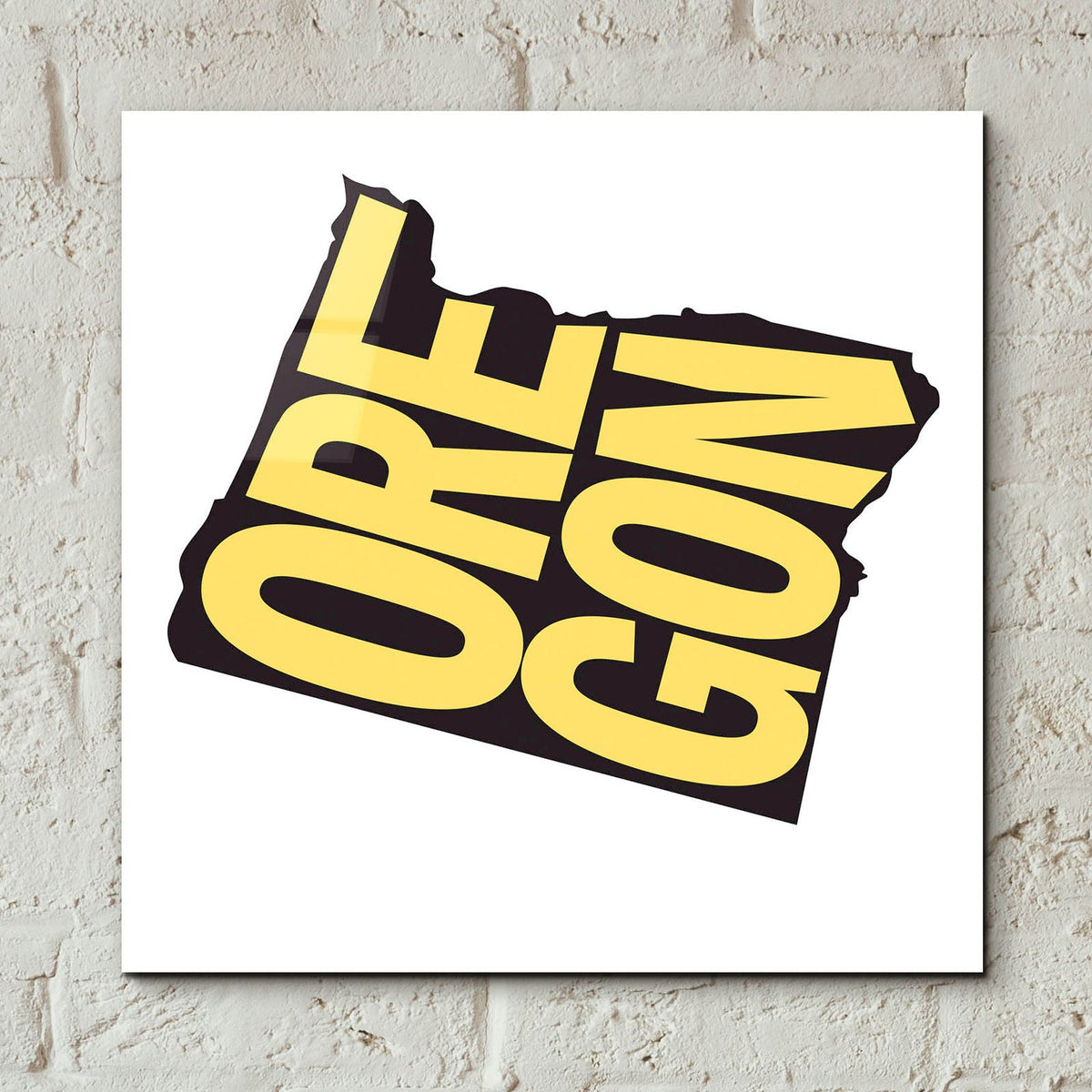 Oregon 2 by Art Licensing Studio - 12x12 acrylic wall art in a room