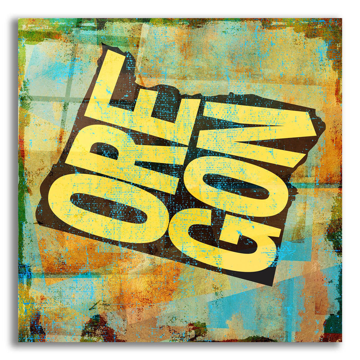 Oregon by Art Licensing Studio acrylic glass wall art