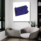 Pennsylvania 2 by Art Licensing Studio - 36x36 acrylic wall art in a room