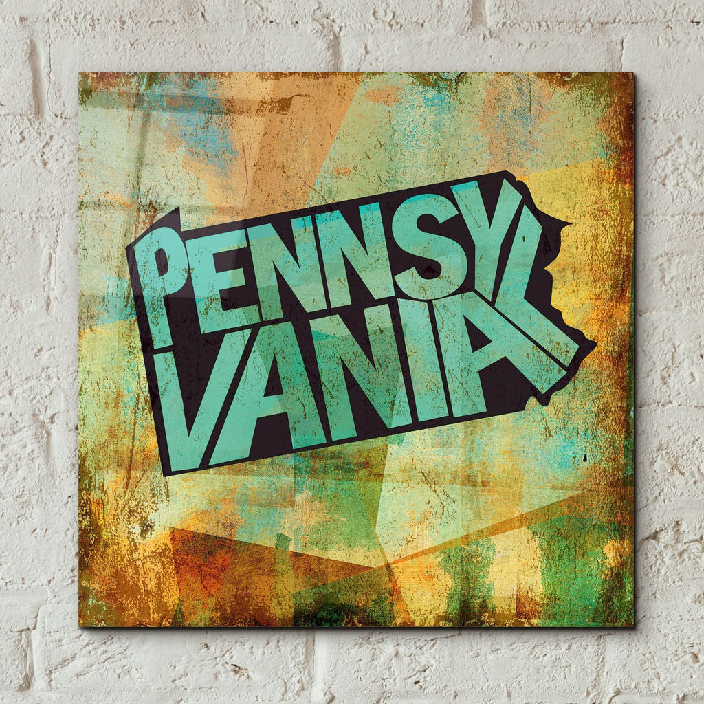 Pennsylvania by Art Licensing Studio - 12x12 acrylic wall art in a room