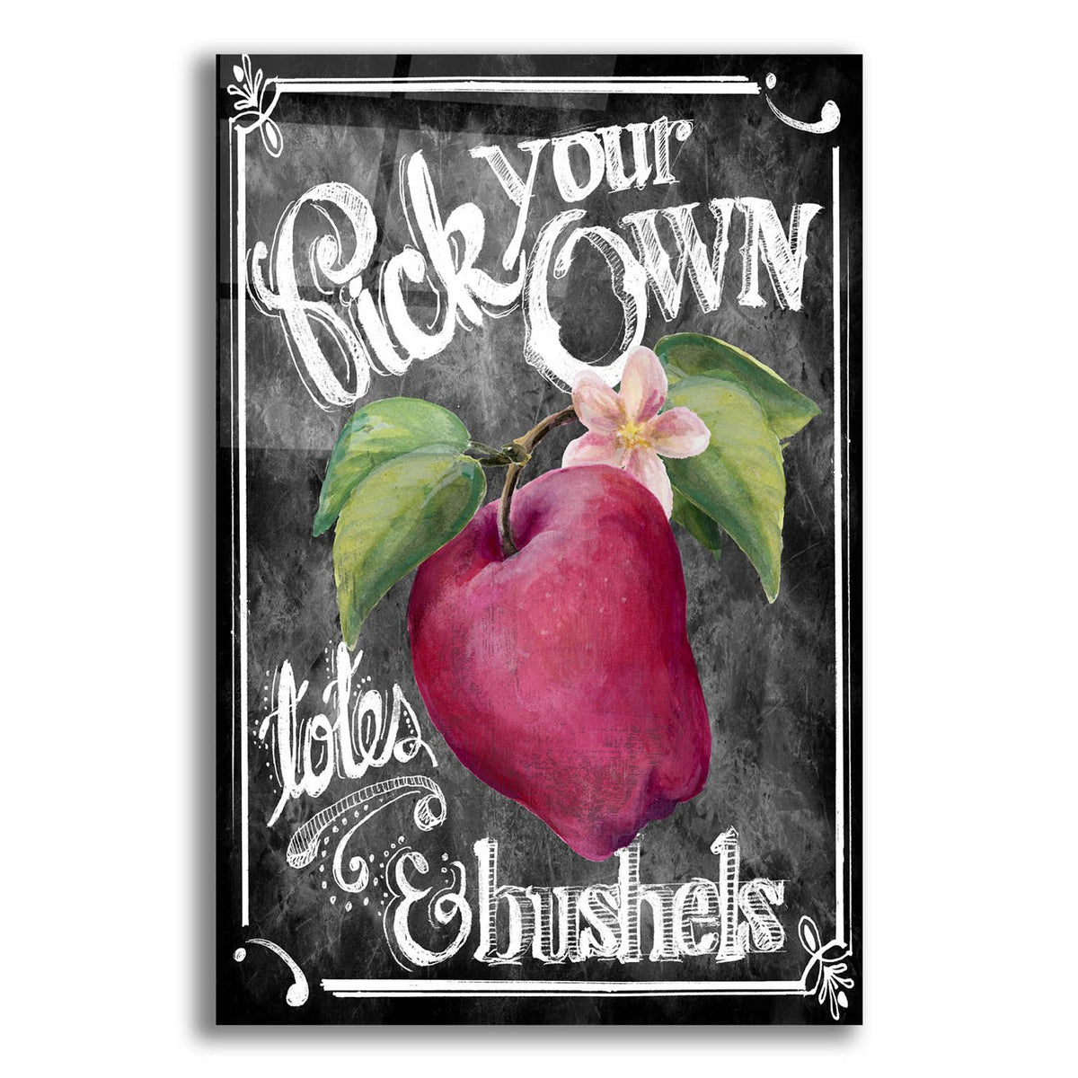 Pick Your Own by Art Licensing Studio acrylic glass wall art