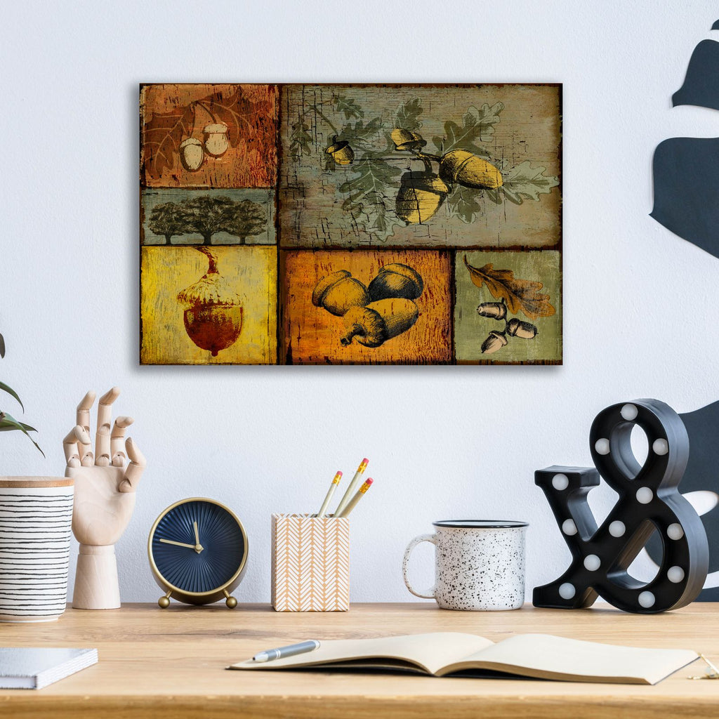 Pines And Oak 2 by Art Licensing Studio - 16x12 acrylic wall art in a room