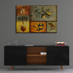 Pines And Oak 2 by Art Licensing Studio - 36x24 acrylic wall art in a room
