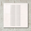 Possible by Art Licensing Studio - 12x12 acrylic wall art in a room
