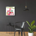 Presents by Art Licensing Studio - 24x24 acrylic wall art in a room