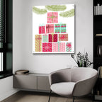 Presents by Art Licensing Studio - 36x36 acrylic wall art in a room