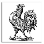 Proud Rooster by Art Licensing Studio acrylic glass wall art
