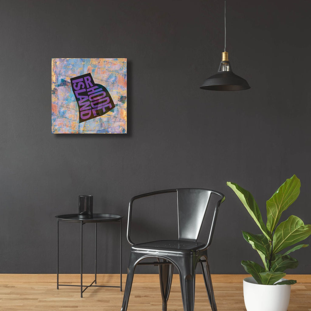 Rhode Island by Art Licensing Studio - 24x24 acrylic wall art in a room