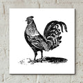Rooster Ready by Art Licensing Studio - 12x12 acrylic wall art in a room