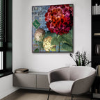 Rouge From The Garden 1 by Art Licensing Studio - 36x36 acrylic wall art in a room