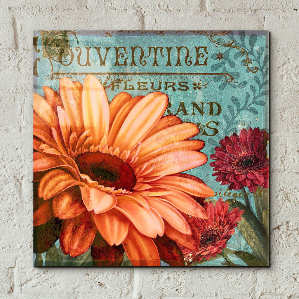 Rouge From The Garden 2 by Art Licensing Studio - 12x12 acrylic wall art in a room
