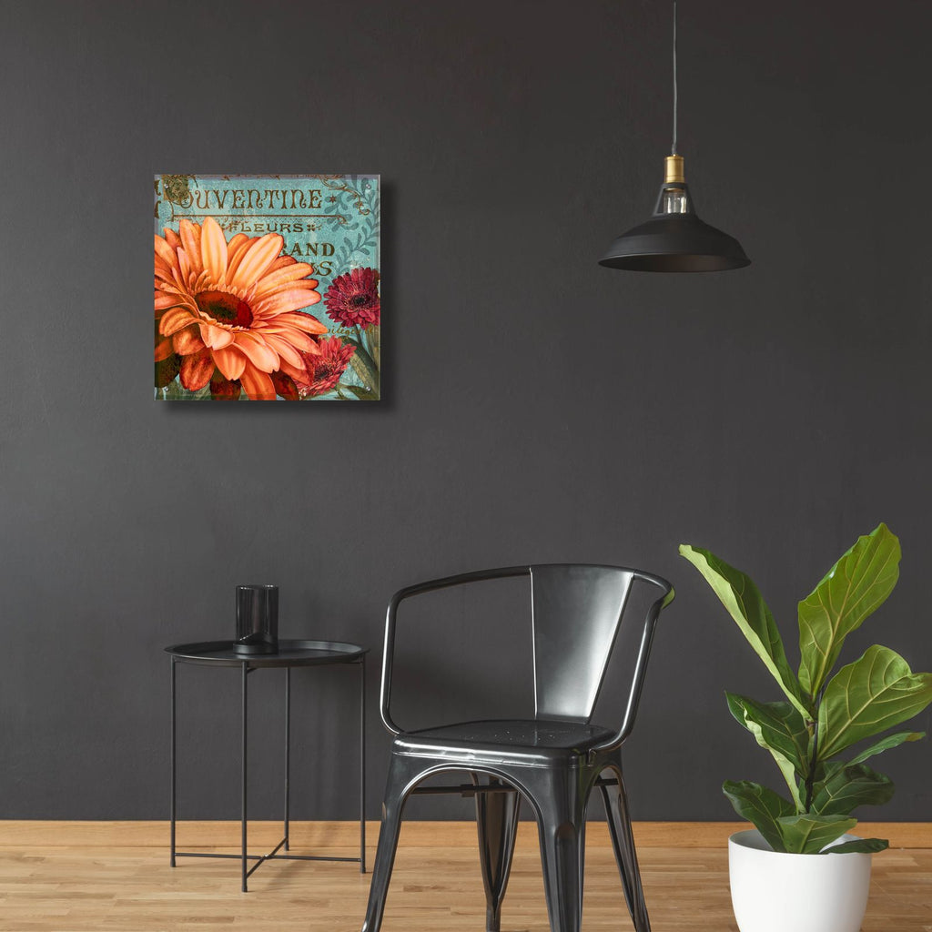 Rouge From The Garden 2 by Art Licensing Studio - 24x24 acrylic wall art in a room