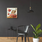 Shell Collector 1i by Art Licensing Studio - 24x24 acrylic wall art in a room