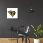South Carolina 2 by Art Licensing Studio - 24x24 acrylic wall art in a room