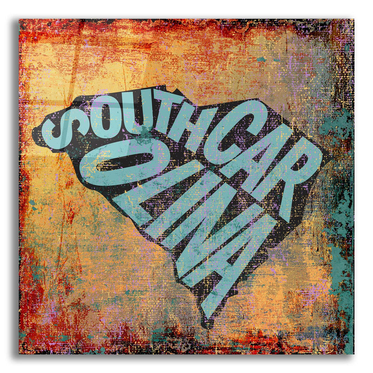 South Carolina by Art Licensing Studio acrylic glass wall art