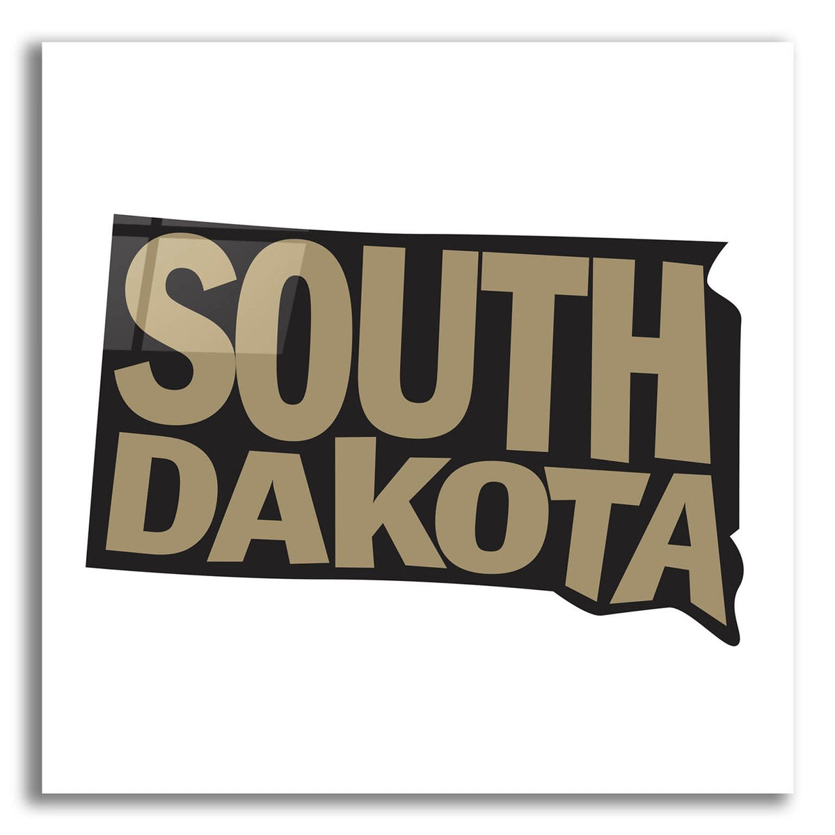 South Dakota by Art Licensing Studio acrylic glass wall art