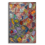 State Toss by Art Licensing Studio acrylic glass wall art