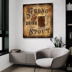 Strong And Stout by Art Licensing Studio - 36x36 acrylic wall art in a room