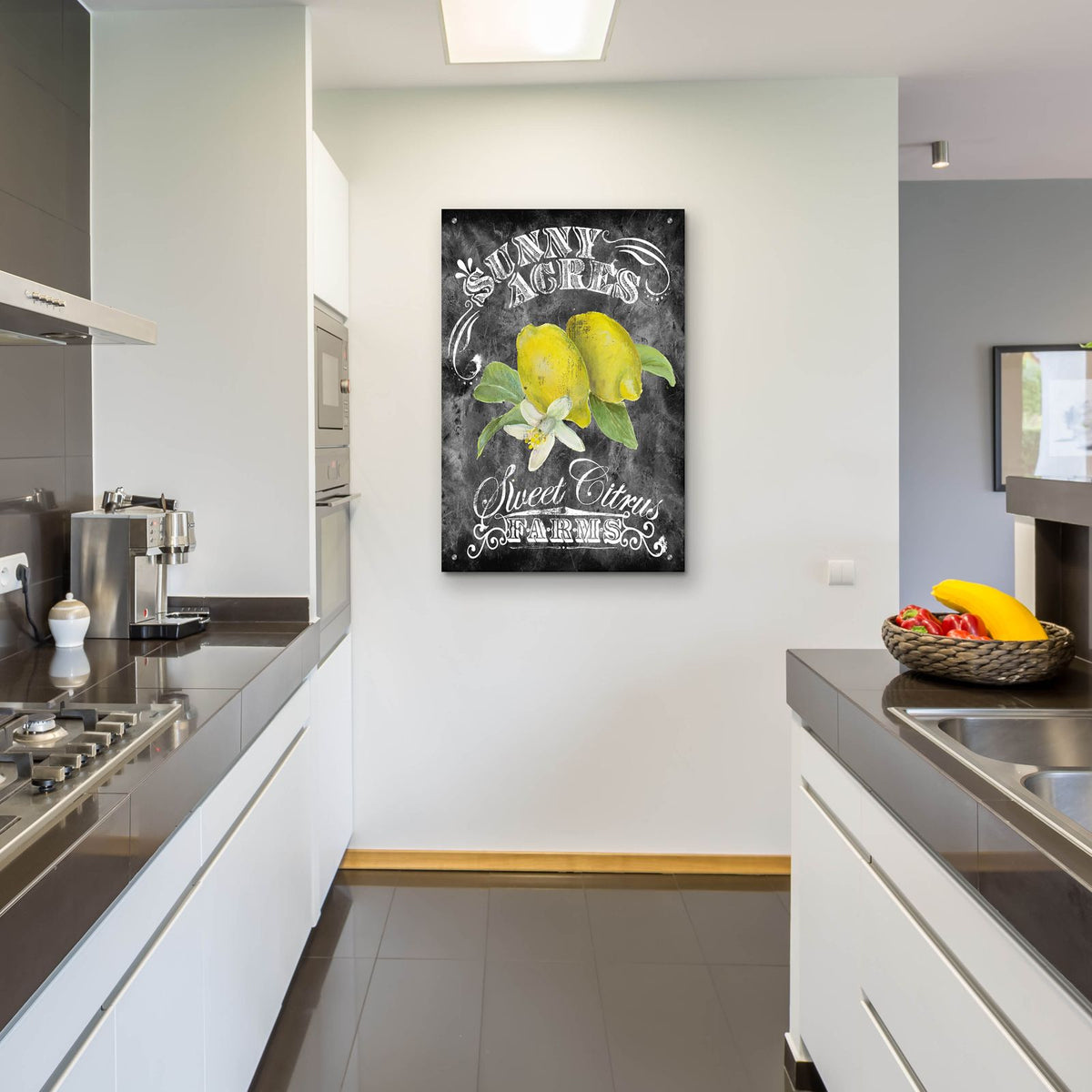 Sunny Acres by Art Licensing Studio - 24x36 acrylic wall art in a room