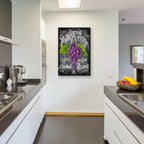 Sweet Valley Vines by Art Licensing Studio - 24x36 acrylic wall art in a room