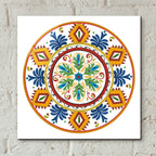 Talavera De Moda 2 by Art Licensing Studio - 12x12 acrylic wall art in a room