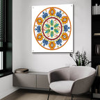 Talavera De Moda 2 by Art Licensing Studio - 36x36 acrylic wall art in a room
