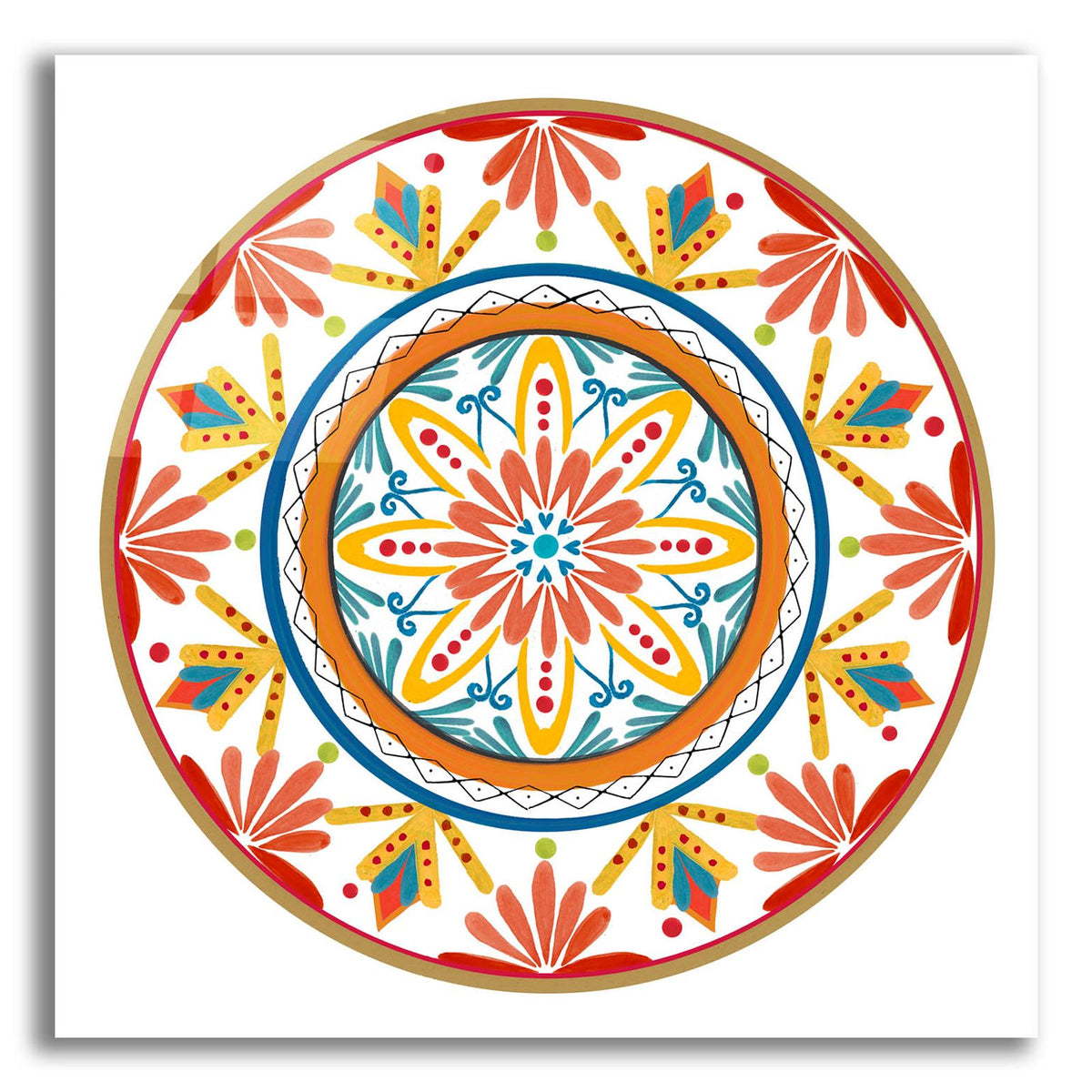 Talavera De Moda 3 by Art Licensing Studio acrylic glass wall art