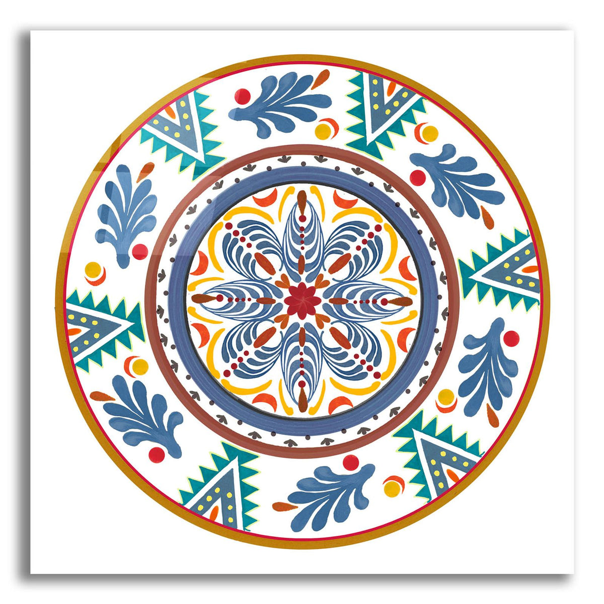 Talavera De Moda 4 by Art Licensing Studio acrylic glass wall art