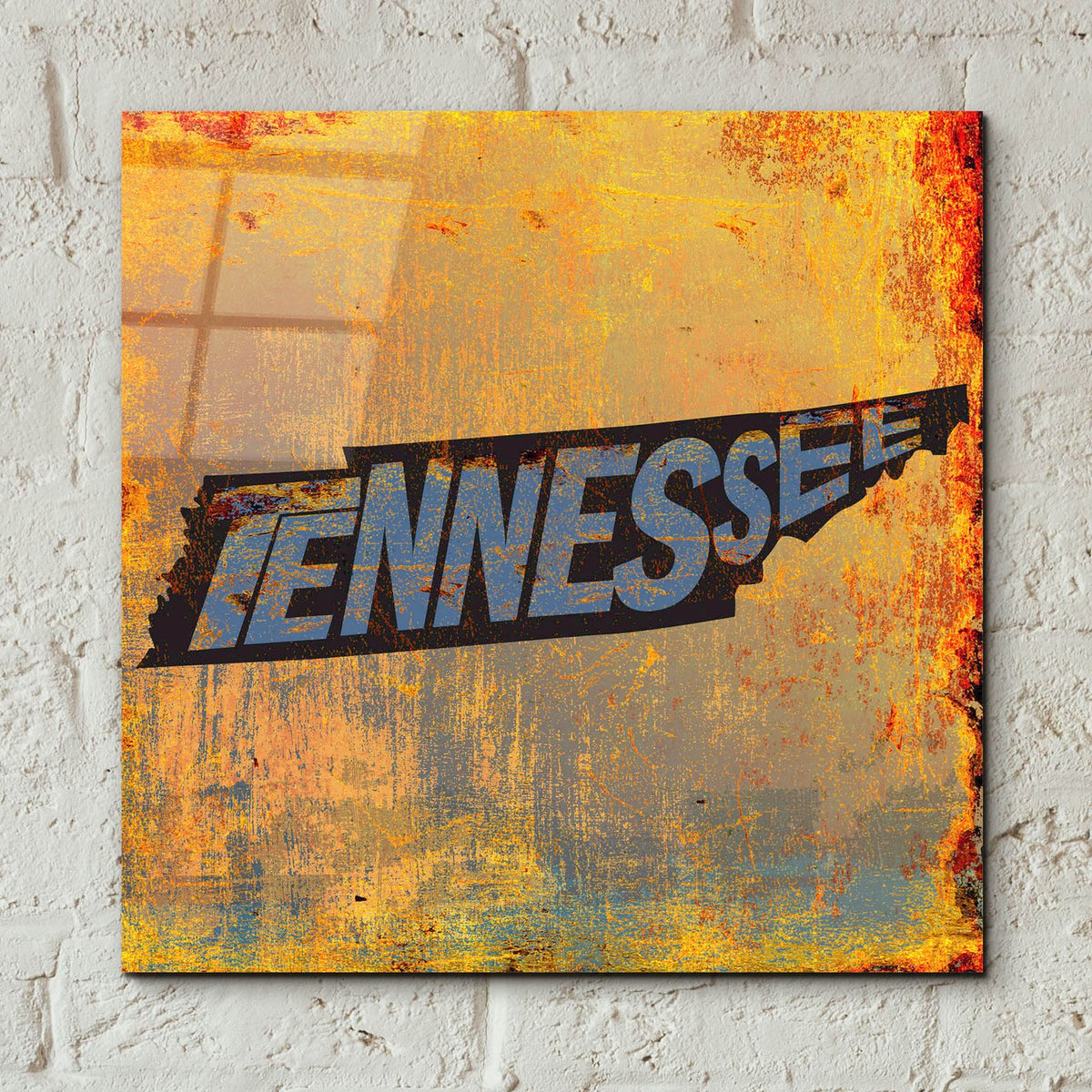 Tennessee by Art Licensing Studio - 12x12 acrylic wall art in a room