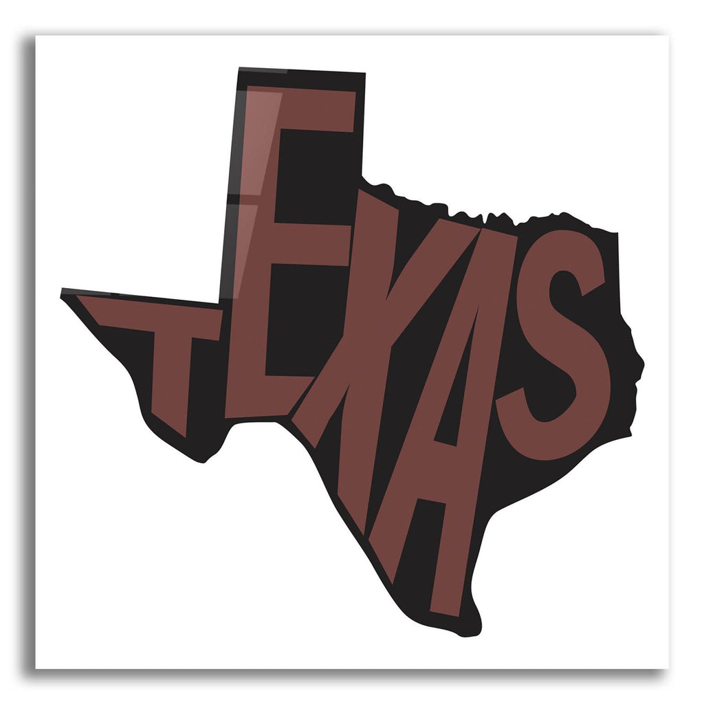 Texas 2 by Art Licensing Studio acrylic glass wall art