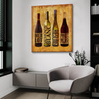The Wine Up 1 by Art Licensing Studio - 36x36 acrylic wall art in a room