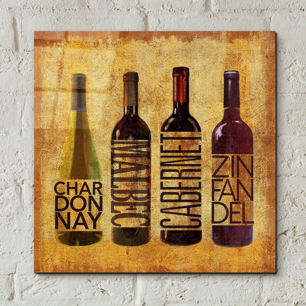 The Wine Up 2 by Art Licensing Studio - 12x12 acrylic wall art in a room