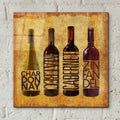 The Wine Up 2 by Art Licensing Studio - 12x12 acrylic wall art in a room