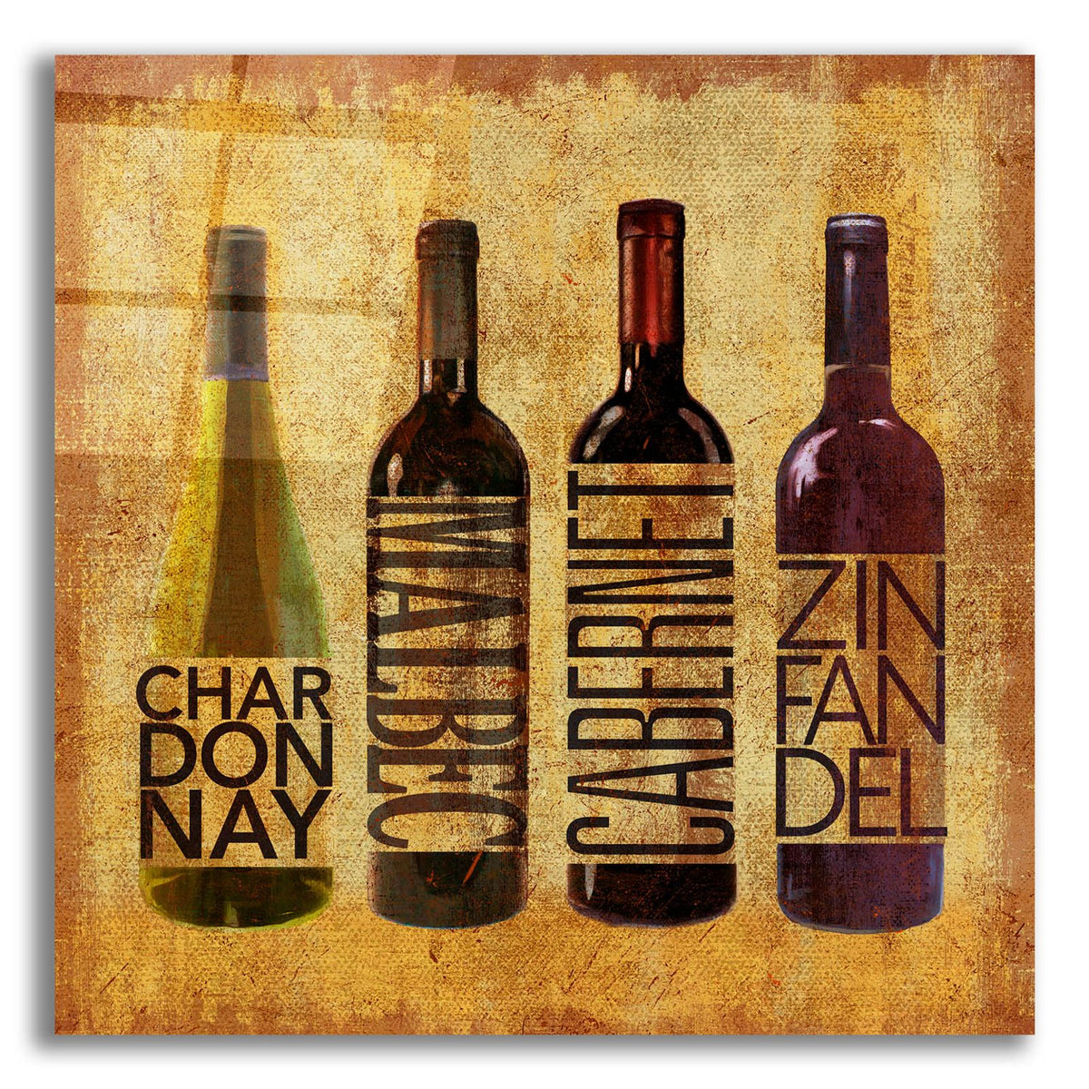 The Wine Up 2 by Art Licensing Studio acrylic glass wall art