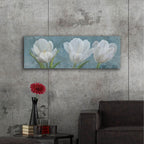 Tulip Triolet 2 by Art Licensing Studio - 48x16 acrylic wall art in a room