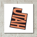 Utah 2 by Art Licensing Studio - 12x12 acrylic wall art in a room