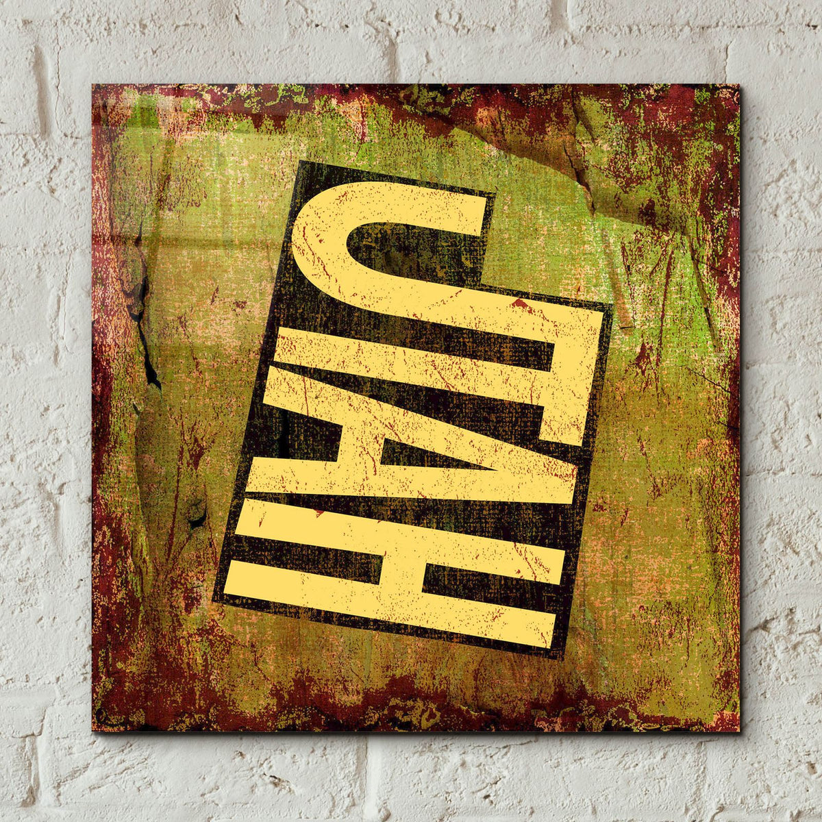 Utah by Art Licensing Studio - 12x12 acrylic wall art in a room